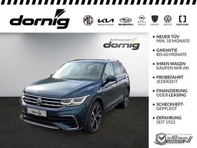 Usata VW Tiguan R-line 200 CV (147 kW) 2021 Blu SUV