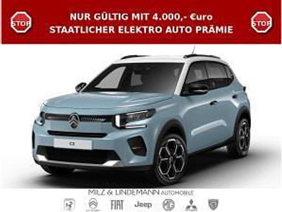 Neu Citroën e-C3 83 kW (113 PS) 2026 Blau (montecarloblau) Kleinwagen