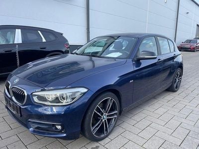 Blau Gebraucht 2018 BMW 116 Sport Line Kleinwagen | 14.700 € (Fairer Preis)