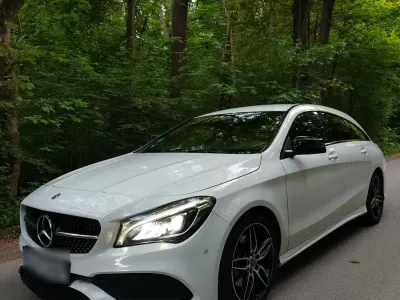 Gebraucht Mercedes CLA220 Shooting Brake AMG 177 PS (130 kW) 2018 Weiß Kombi