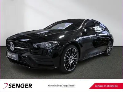 Brugt Mercedes CLA250e Shooting Brake AMG 218 HK (160 kW) 2021 Sort Stationcar