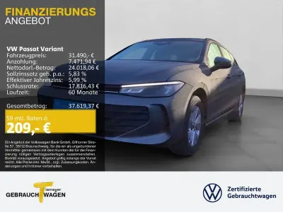 Używany VW Passat Basis 150 KM (110 kW) 2025 Szary Kombi