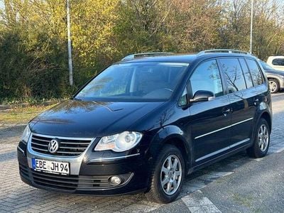 Gebraucht VW Touran 140 PS (102 kW) 2008 Schwarz Van / Kleinbus