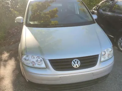 Gebraucht VW Touran 115 PS (84 kW) 2003 Silber Van / Kleinbus