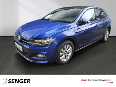 Gebraucht VW Polo Highline 116 PS (85 kW) 2019 Blau Kleinwagen
