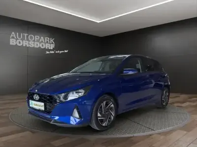 Gebraucht Hyundai i20 Edition 30 101 PS (74 kW) 2022 Blau Kleinwagen