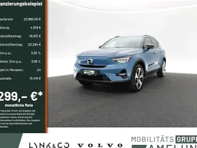Brugt Volvo EX40 Core 175 kW (238 HK) 2022 Blå SUV