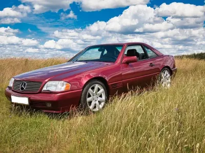 Gebraucht Mercedes SL300 231 PS (169 kW) 1992 Rot Cabrio
