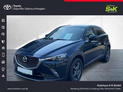 Gebraucht Mazda CX-3 Exclusive-Line 120 PS (88 kW) 2016 Blau SUV