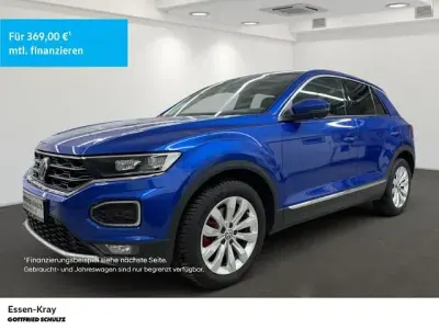 Usata VW T-Roc Sportline 150 CV (110 kW) 2019 Blu SUV