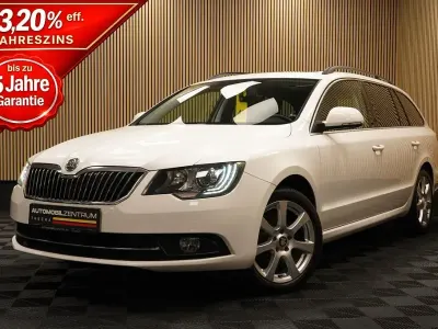 Gebraucht Skoda Superb 160 PS (117 kW) 2014 Weiß Kombi