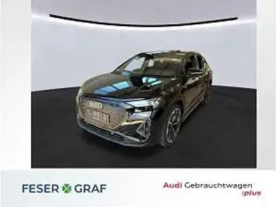 Gebraucht Audi Q4 e-tron 219 kW (299 PS) 2023 Schwarz (mythosschwarz metallic) SUV