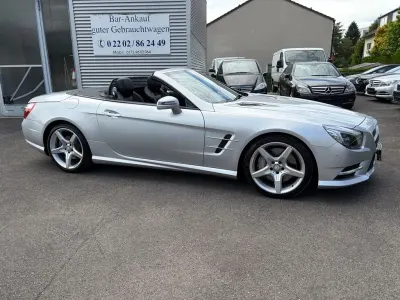 Gebraucht Mercedes SL350 Sport 306 PS (225 kW) 2012 Silber Cabrio