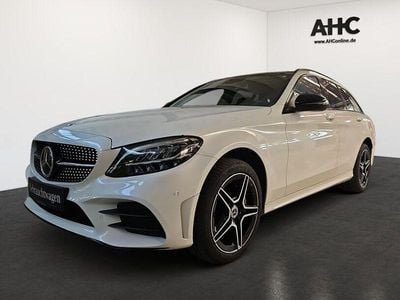 Gebraucht Mercedes C200 AMG 184 PS (135 kW) 2018 Manufaktur diamantweiß bright Kombi
