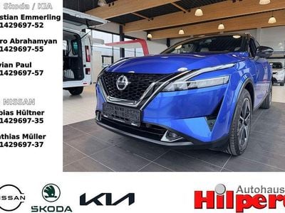 Gebraucht Nissan Qashqai Tekna 158 PS (116 kW) 2022 Blau SUV