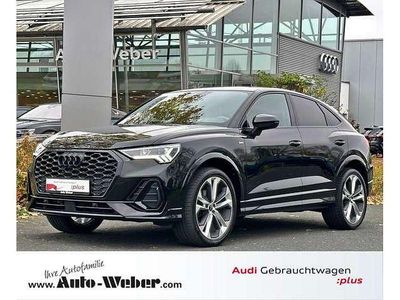 Schwarz Gebraucht 2024 Audi Q3 Sportback S-Line SUV | 48.480 € (Teuer)