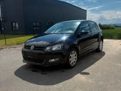 Gebraucht VW Polo Match 69 PS (50 kW) 2012 Schwarz Kleinwagen