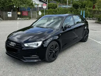 Gebraucht Audi A3 S-Line 105 PS (77 kW) 2014 Schwarz Kombi