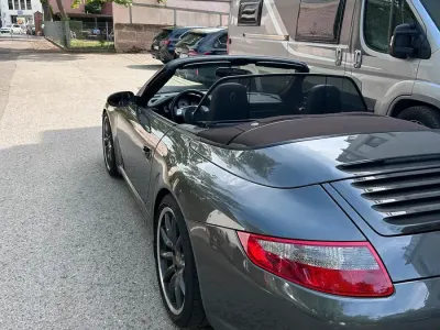 Occasion Porsche 997 355 PK (261 kW) 2007 Grijs Cabriolet