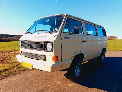 Usata VW T3 90 CV (66 kW) 1991 Beige Furgone