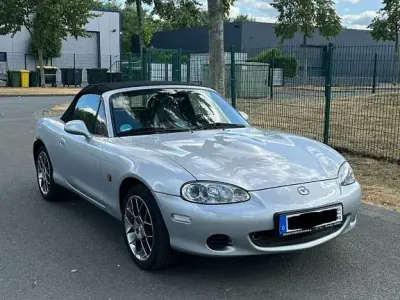 Gebraucht Mazda MX5 110 PS (80 kW) 2004 Silber Cabrio
