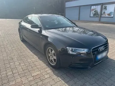 Gebraucht Audi A5 Sportback S-Line 170 PS (125 kW) 2012 Schwarz Kleinwagen