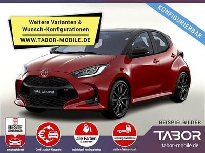 Neu Toyota Yaris Hybrid Sport 131 PS (96 kW) 2025 Dynamic grey metallic / dach s Kleinwagen