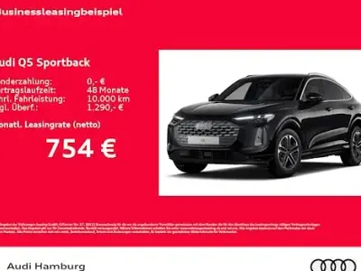 Neu Audi Q5 Sportback Ambiente 299 PS (219 kW) 2026 Schwarz SUV