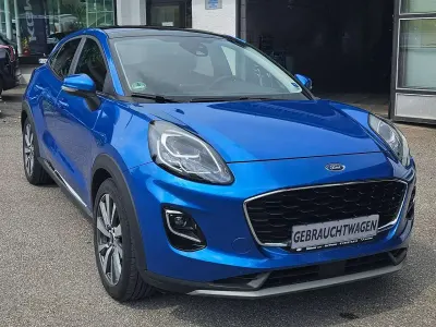 Gebraucht Ford Puma Titanium X 125 PS (91 kW) 2020 Blau SUV