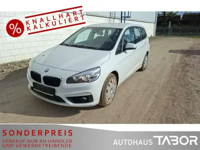 Gebraucht BMW 218 Gran Tourer Advantage 136 PS (100 kW) 2015 Alpinweiss iii Van / Kleinbus