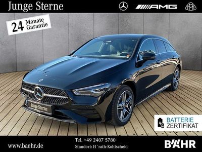 Gebraucht Mercedes CLA250e Shooting Brake AMG 163 PS (119 kW) 2025 Lack kosmosschwarz (metallic) Kombi