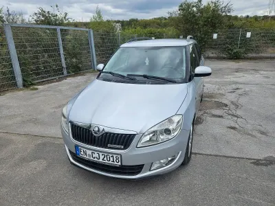 Gebraucht Skoda Fabia GreenLine 75 PS (55 kW) 2014 Silber Kombi