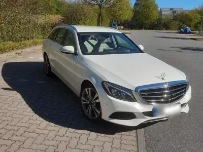 Brugt Mercedes C250 Exclusive 204 HK (150 kW) 2015 Hvid Stationcar