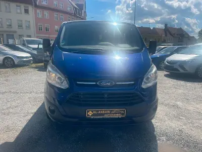 Gebraucht Ford Transit Custom Trend 125 PS (91 kW) 2016 Blau Van / Kleinbus