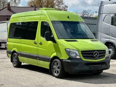 Gebraucht Mercedes Sprinter 163 PS (119 kW) 2017 Grün