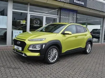 Gebraucht Hyundai Kona 120 PS (88 kW) 2018 Acid yellow \/ mic SUV