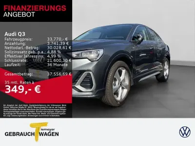 Brugt Audi Q3 S-Line 150 HK (110 kW) 2023 Grå SUV