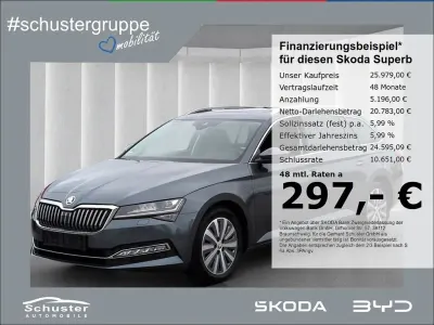 Gebraucht Skoda Superb Premium Edition 200 PS (147 kW) 2021 Grau Kombi