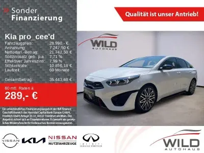 Gebraucht Kia ProCeed GT 204 PS (150 kW) 2022 (hw2) deluxeweiss met. Kombi