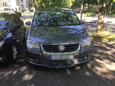 Gebraucht VW Touran 110 PS (80 kW) 2007 Grau Van / Kleinbus