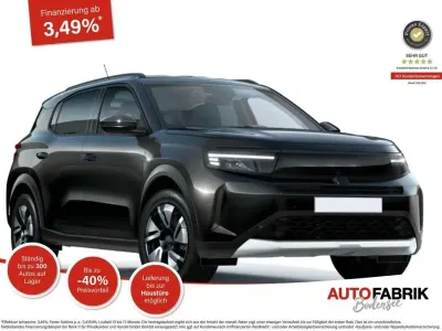 Neu Opel Frontera Ultimate 145 PS (106 kW) 2026 Kristall silber metallic / dach schwarz SUV