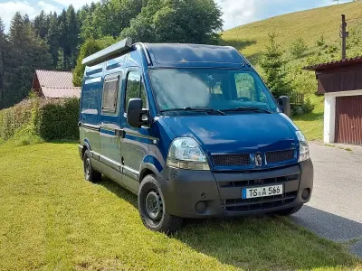 Gebraucht Renault Master 140 PS (102 kW) 2006 Blau Van / Kleinbus