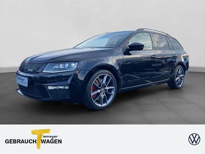 Schwarz Gebraucht 2016 Skoda Octavia RS Kombi | 18.480 € (Fairer Preis)