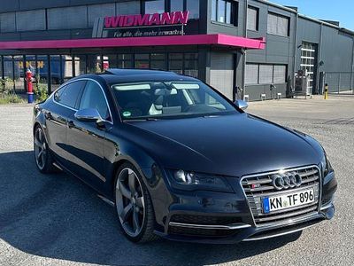 Usata Audi S7 Sportback Sport 420 CV (308 kW) 2014 Blu Utilitaria