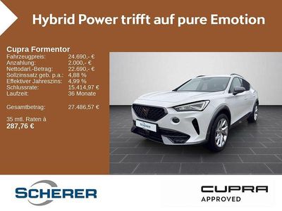 Gebraucht Cupra Formentor 204 PS (150 kW) 2023 Weiß SUV
