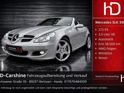 Usata Mercedes SLK350 AMG 272 CV (200 kW) 2008 Argento Cabrio