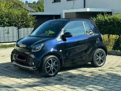 Gebraucht Smart ForTwo Coupé 60 kW (82 PS) 2023 Blau Cabrio