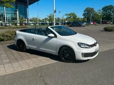 Gebraucht VW Golf Cabriolet GTI 210 PS (154 kW) 2012 Weiß Cabrio