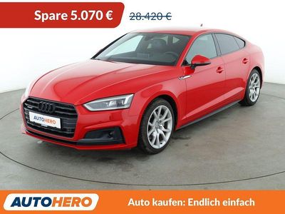 Gebraucht Audi A5 Sportback Sport 190 PS (139 kW) 2018 Rot Kleinwagen