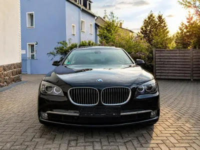 Gebraucht BMW 740L 306 PS (225 kW) 2009 Schwarz Limousine